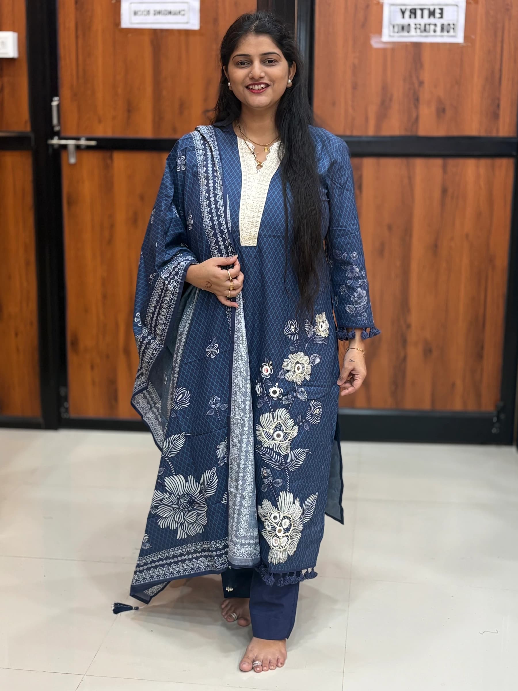 Cotton 3pc Suits